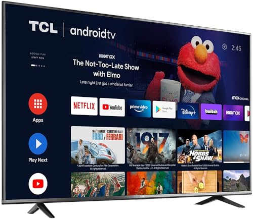 TCL 43-inch Class 4-Series 4K UHD HDR Smart Android TV - 43S434 TCL 43-inch Class 4-Series 4K UHD HDR Smart Android TV - 43S434